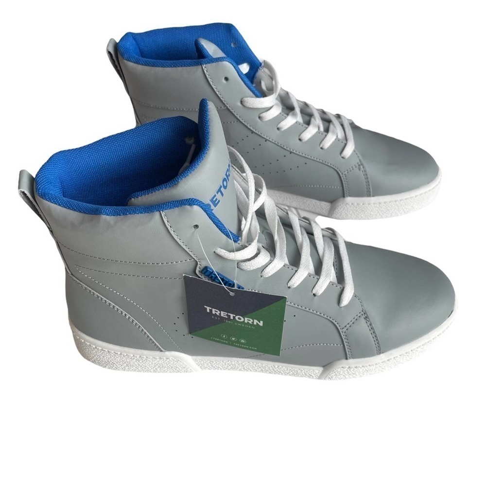 TRETORN Basketball Sneaker Shoe Gray Size 10M Center Court PU Comfort Rare